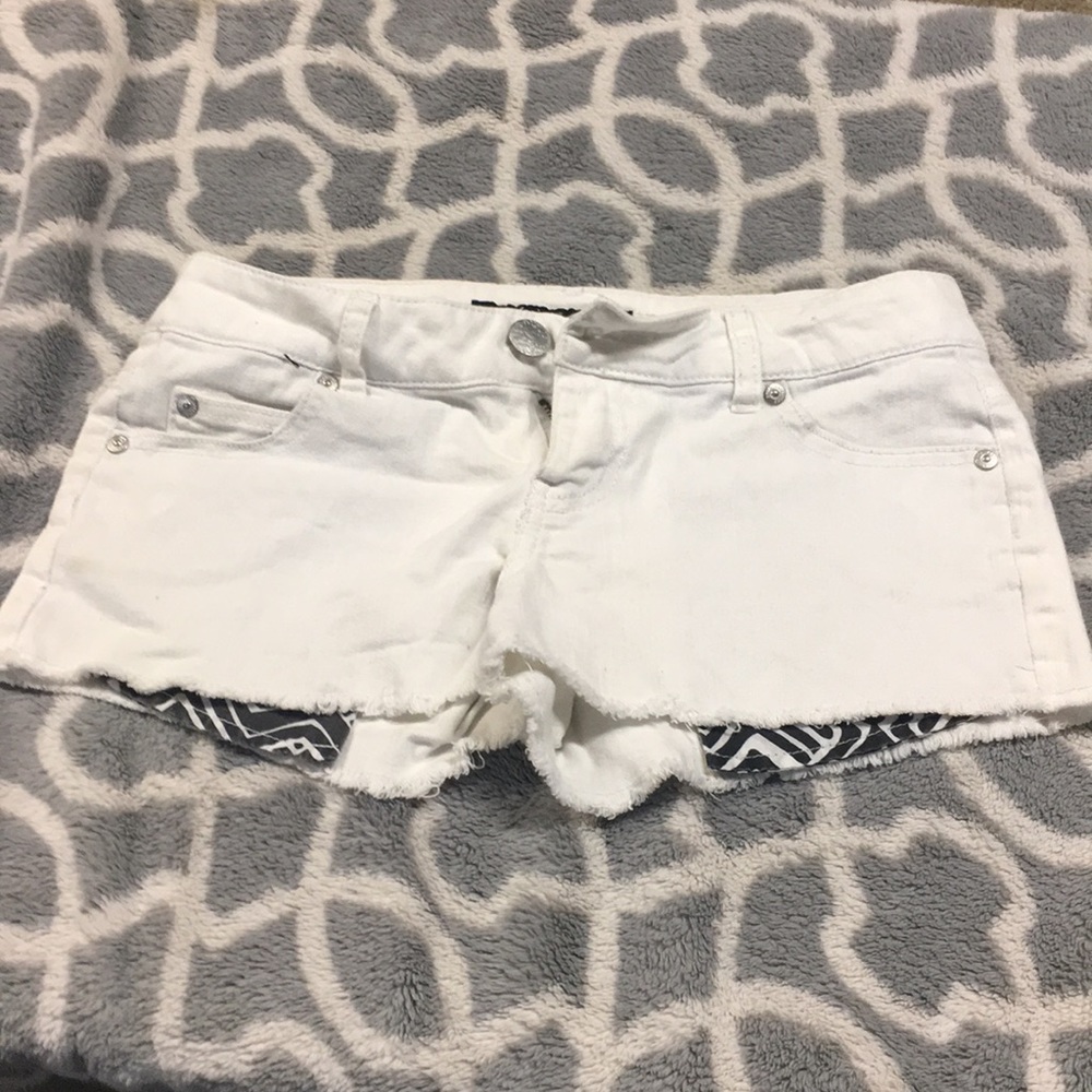 White shorts